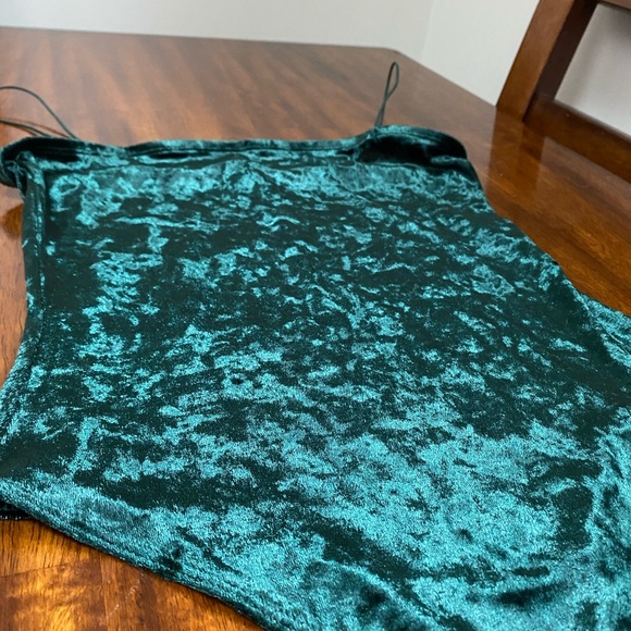 Velvet Green Body Suit - Picture 3 of 3